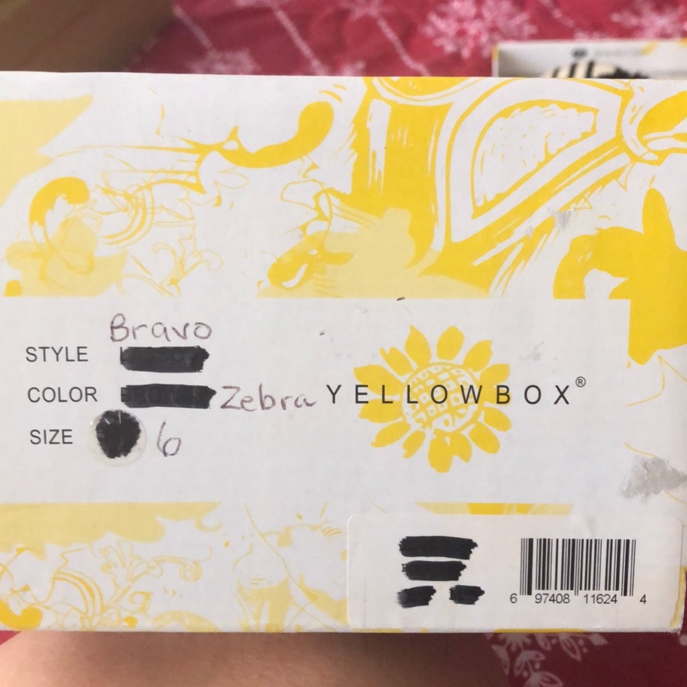 YELLOWBOX Zebra print shoes
